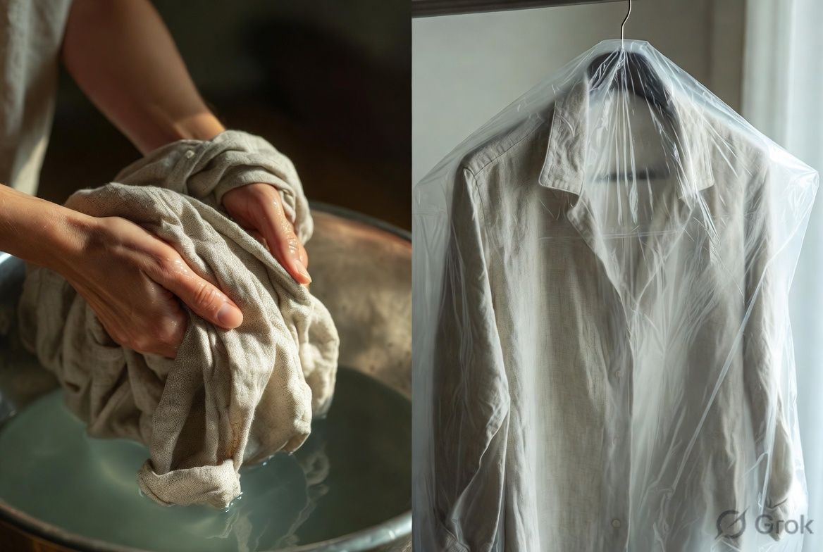 Dry Clean Linen vs Wash Linen