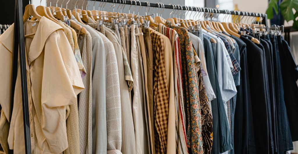 Premium garments and luxury fabrics undergoing specialized dry cleaning for luxury clothing to preserve quality and details.