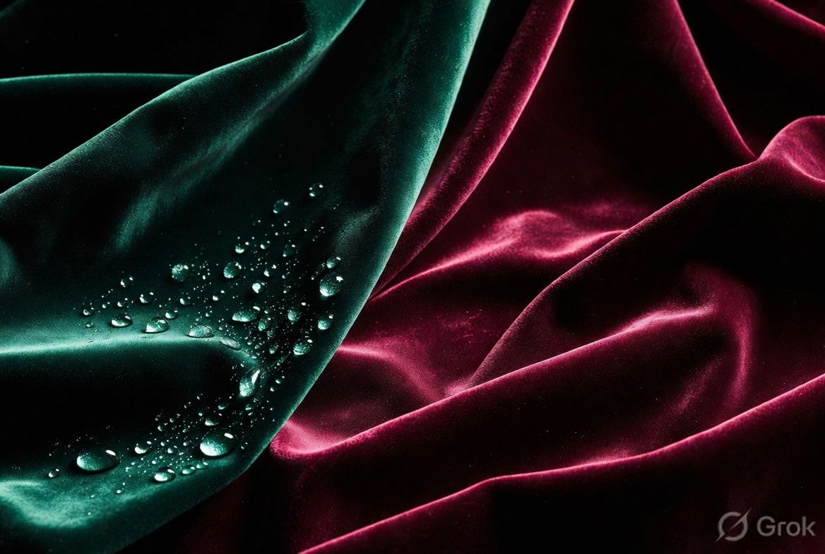Velvet Ruined If It Gets Wet