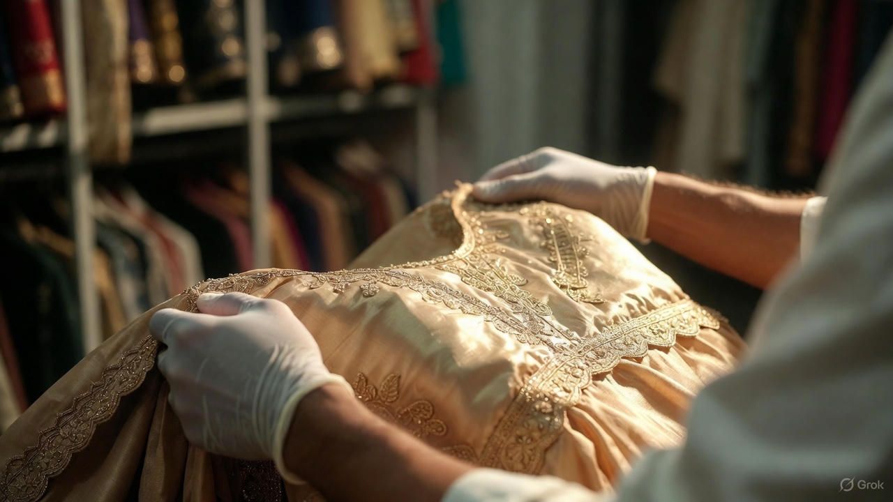 Why Luxury Dry Cleaning Is Essential for Heirloom Garments?
