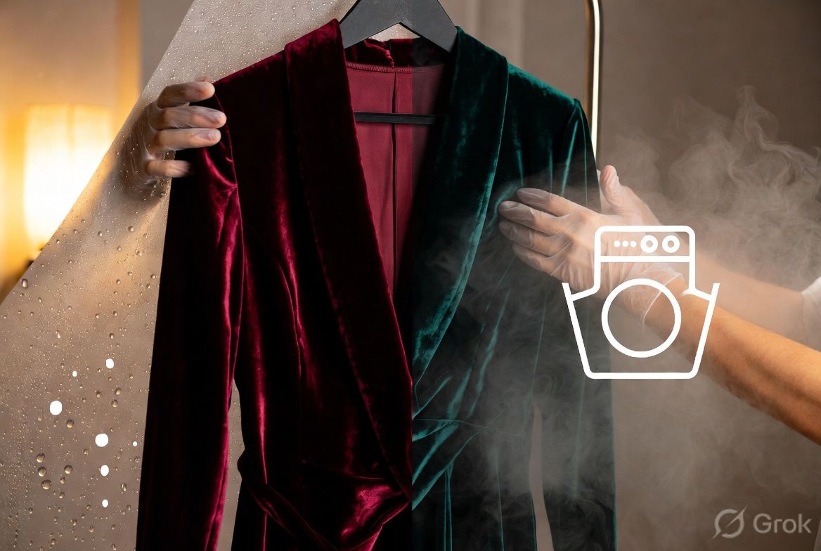 Learn why you should always dry clean velvet clothes. Discover how professional cleaning protects velvet’s texture, shine, and prevents damage from washing.