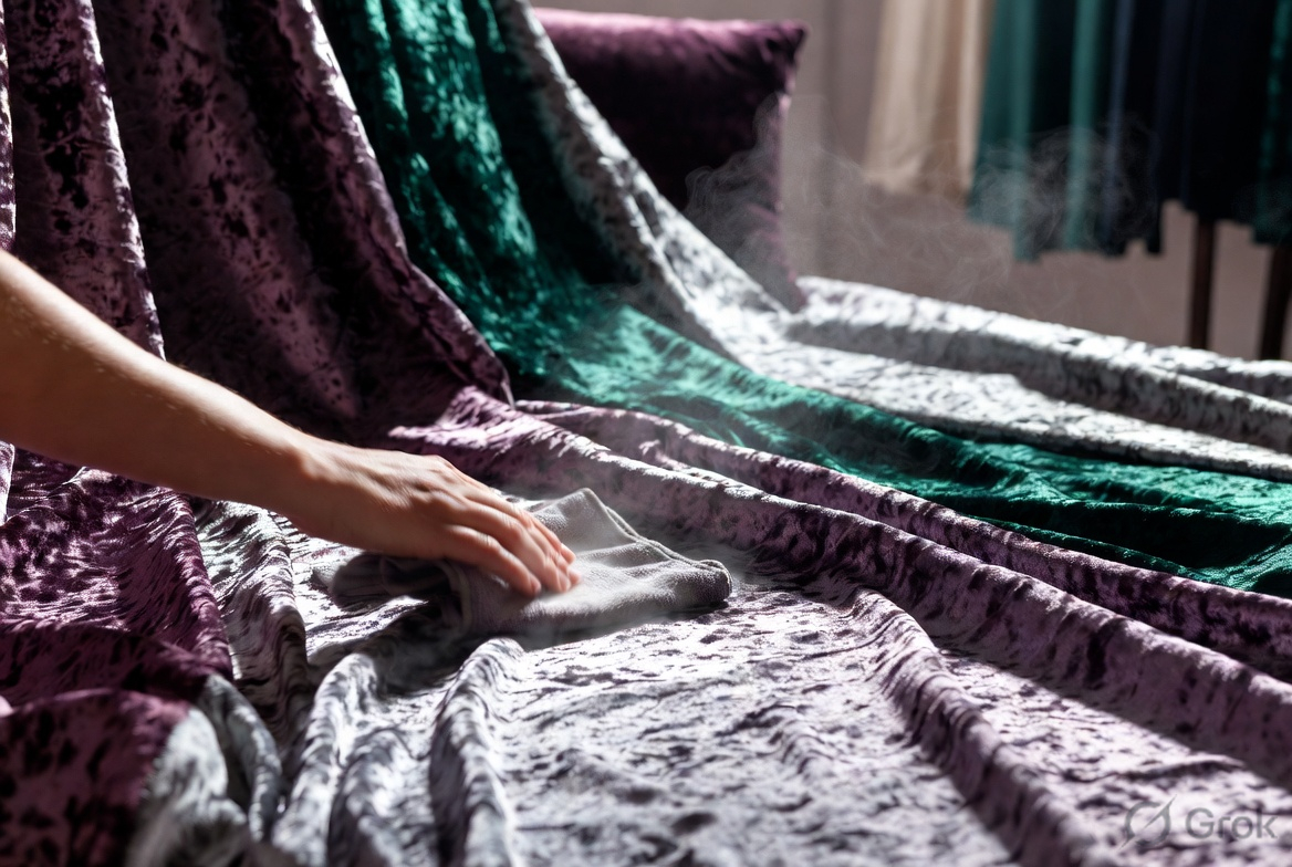 How to Care for Crushed Velvets