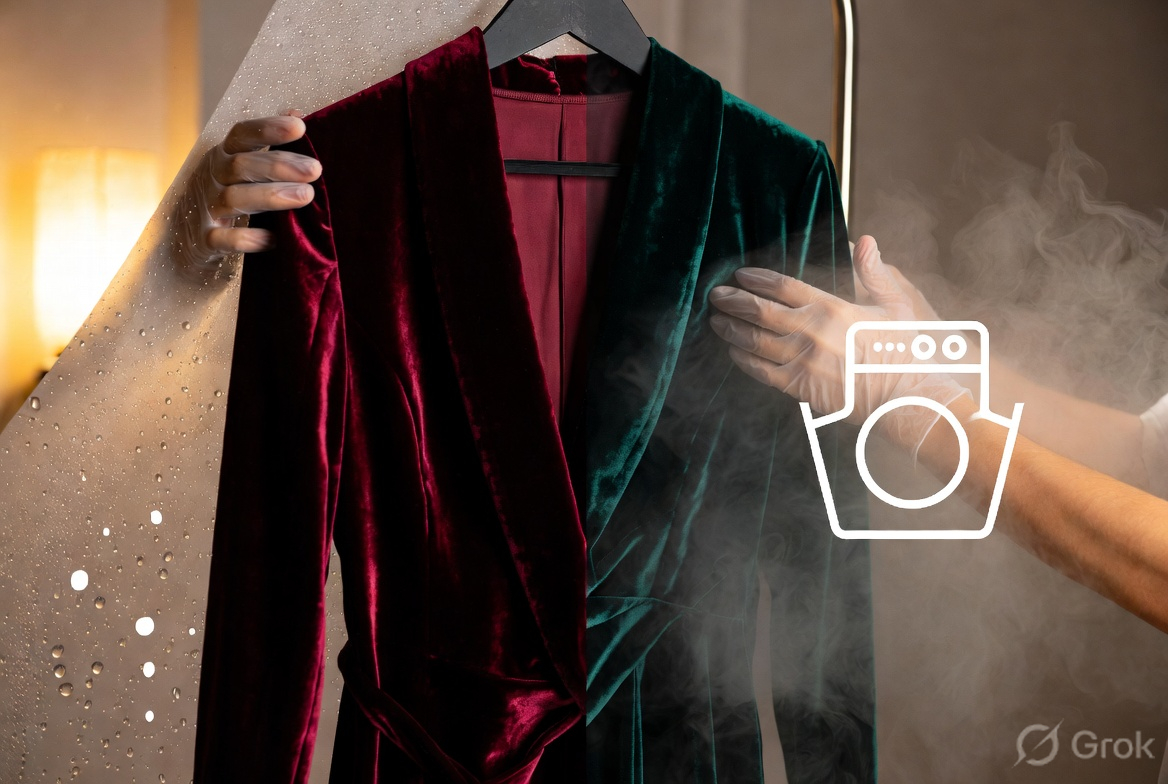 Learn why you should always dry clean velvet clothes. Discover how professional cleaning protects velvet’s texture, shine, and prevents damage from washing.