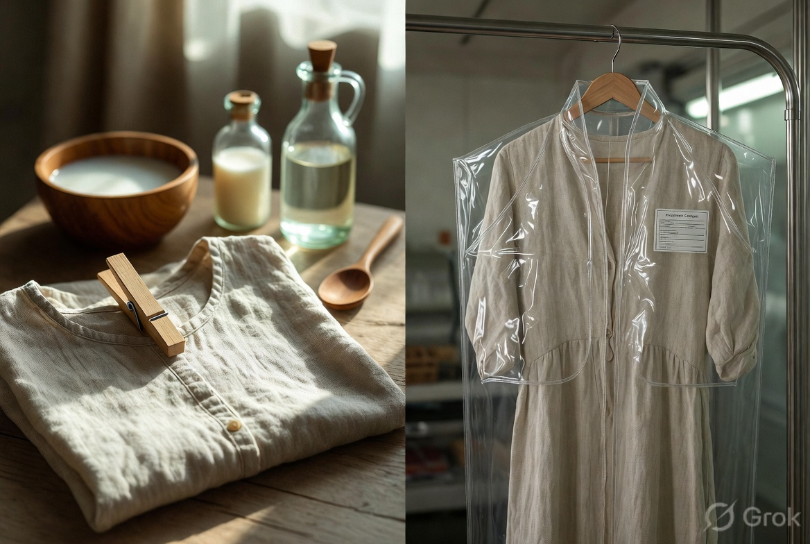 Dry Clean Linen Clothes