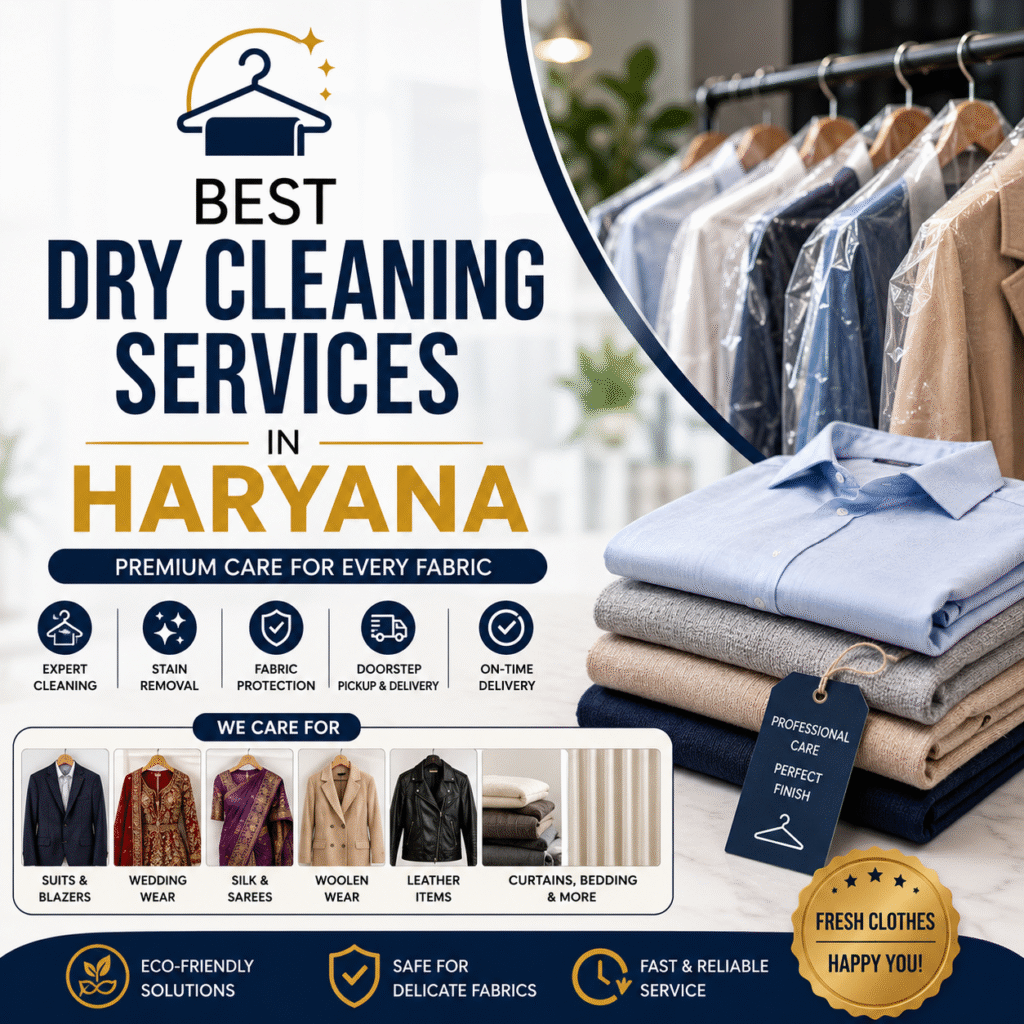 Best Dry Cleaning Services in Haryana