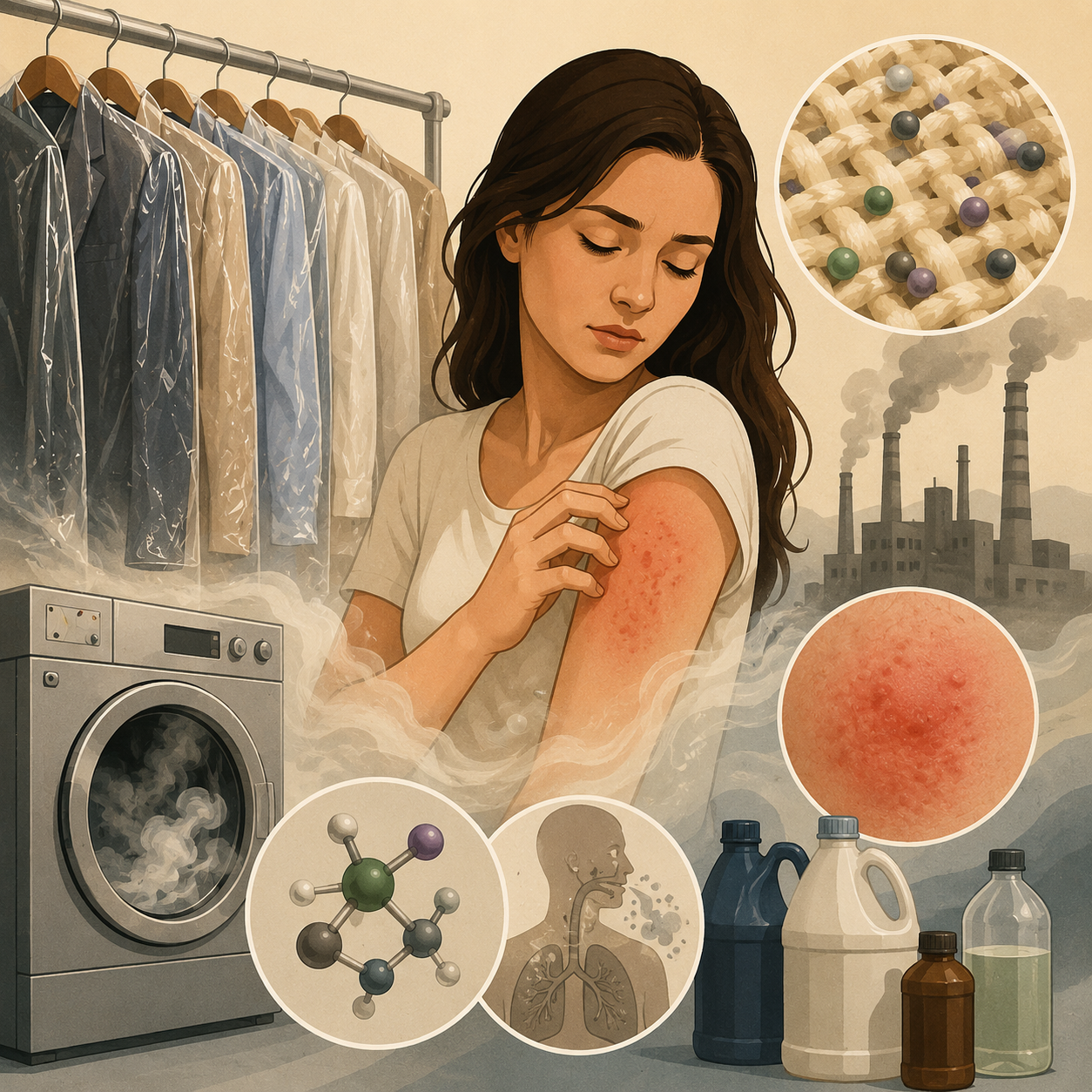 Dry Cleaning Safe for Skin